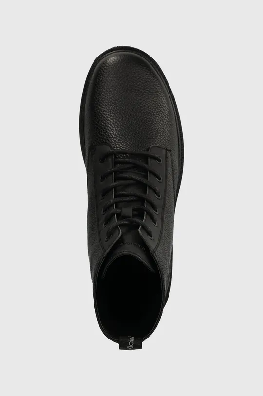 čierna Členkové topánky Calvin Klein Jeans EVA MID LACEUP BOOT LTH