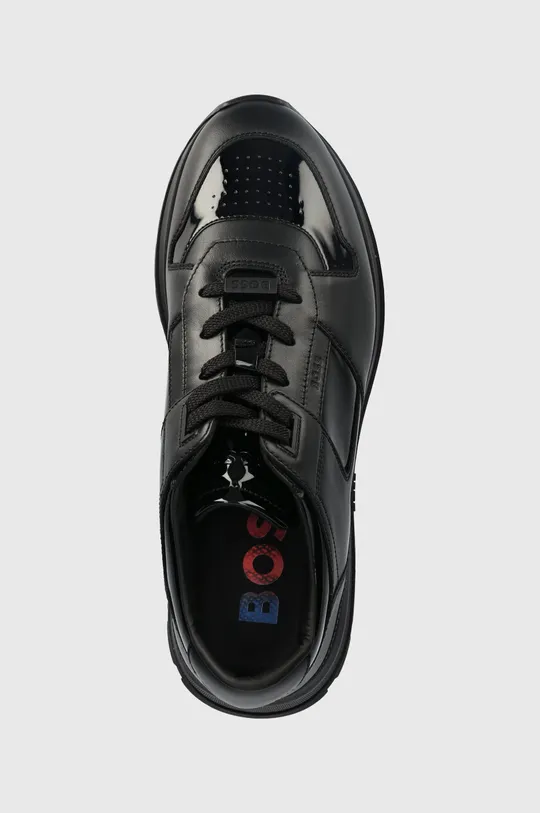 czarny BOSS sneakersy skórzane Zac