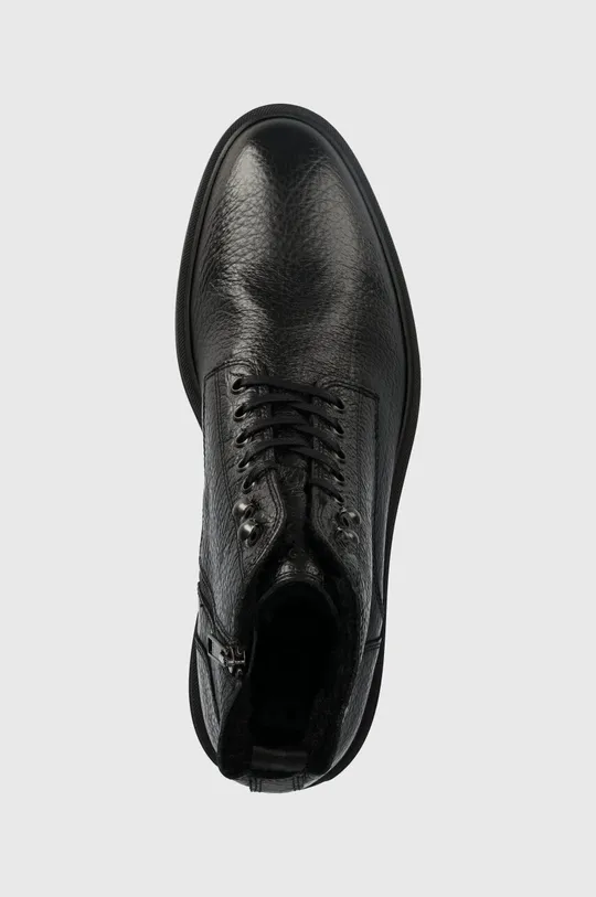 μαύρο Δερμάτινα παπούτσια BOSS Calev