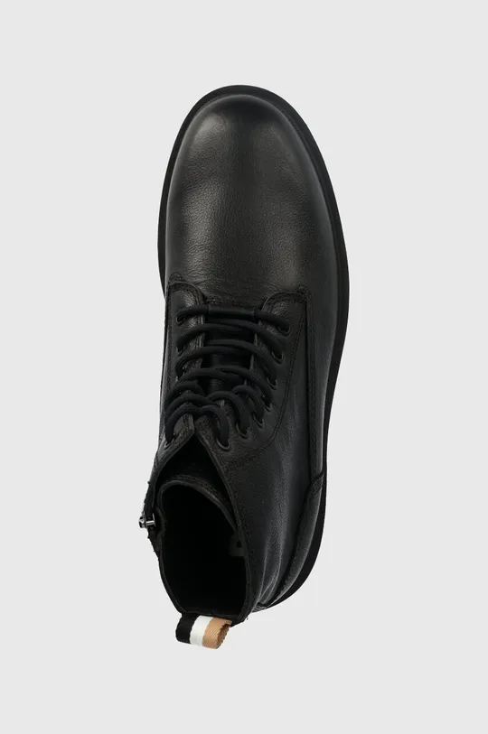 črna Usnjeni čevlji BOSS Adley