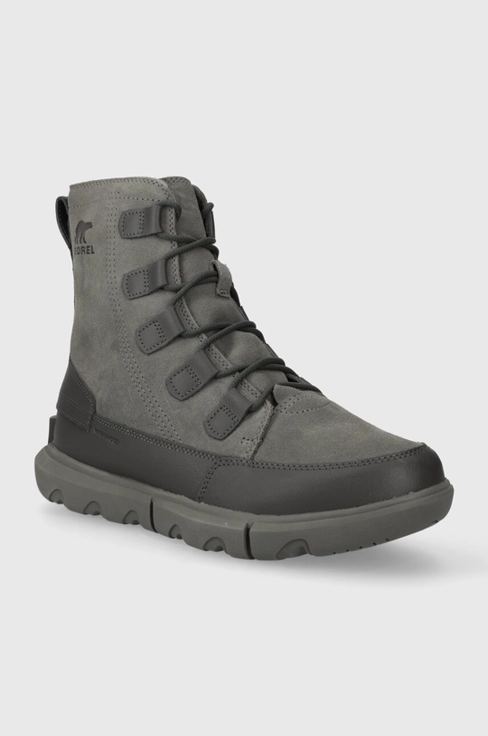 Sorel scarpe in pelle EXPLORER NEXT BOOT WP 10 grigio