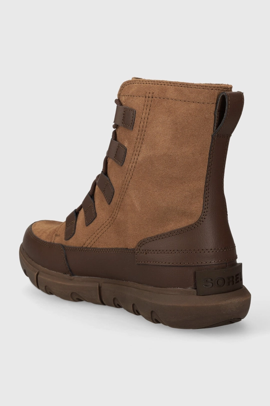 Sorel buty skórzane EXPLORER NEXT BOOT WP 10 Cholewka: Skóra zamszowa, skóra powlekana, Wnętrze: Materiał tekstylny, Podeszwa: Materiał syntetyczny