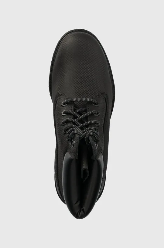 μαύρο Δερμάτινες μπότες πεζοπορίας Timberland 6in Premium Boot