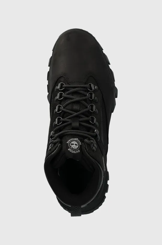 μαύρο Δερμάτινες μπότες πεζοπορίας Timberland Mt Lincoln Mid GTX