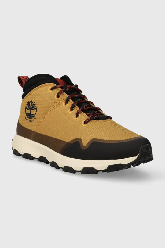 Topánky Timberland Winsor Trail Mid Fab WP hnedá