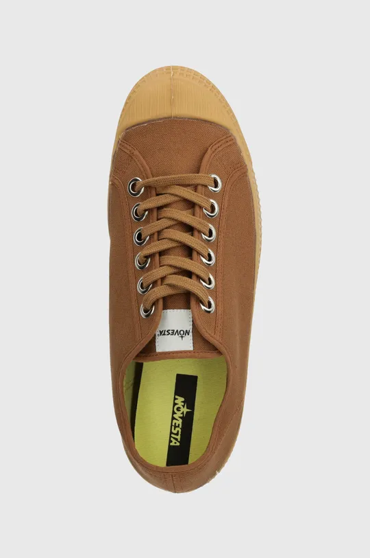 brown Novesta plimsolls