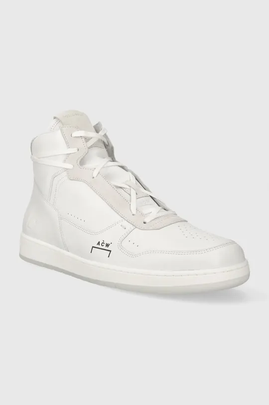 A-COLD-WALL* sneakers din piele LUOL HI top alb