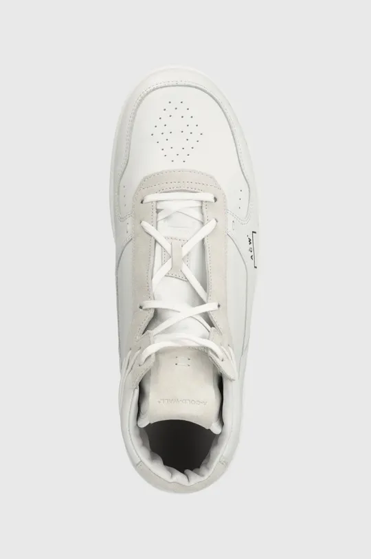 white A-COLD-WALL* leather sneakers LUOL HI TOP