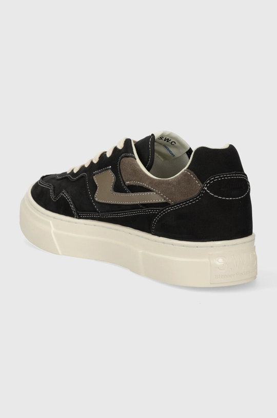 Obuwie Stepney Workers Club sneakersy zamszowe Pearl S-Strike Nubuck YA09539 czarny