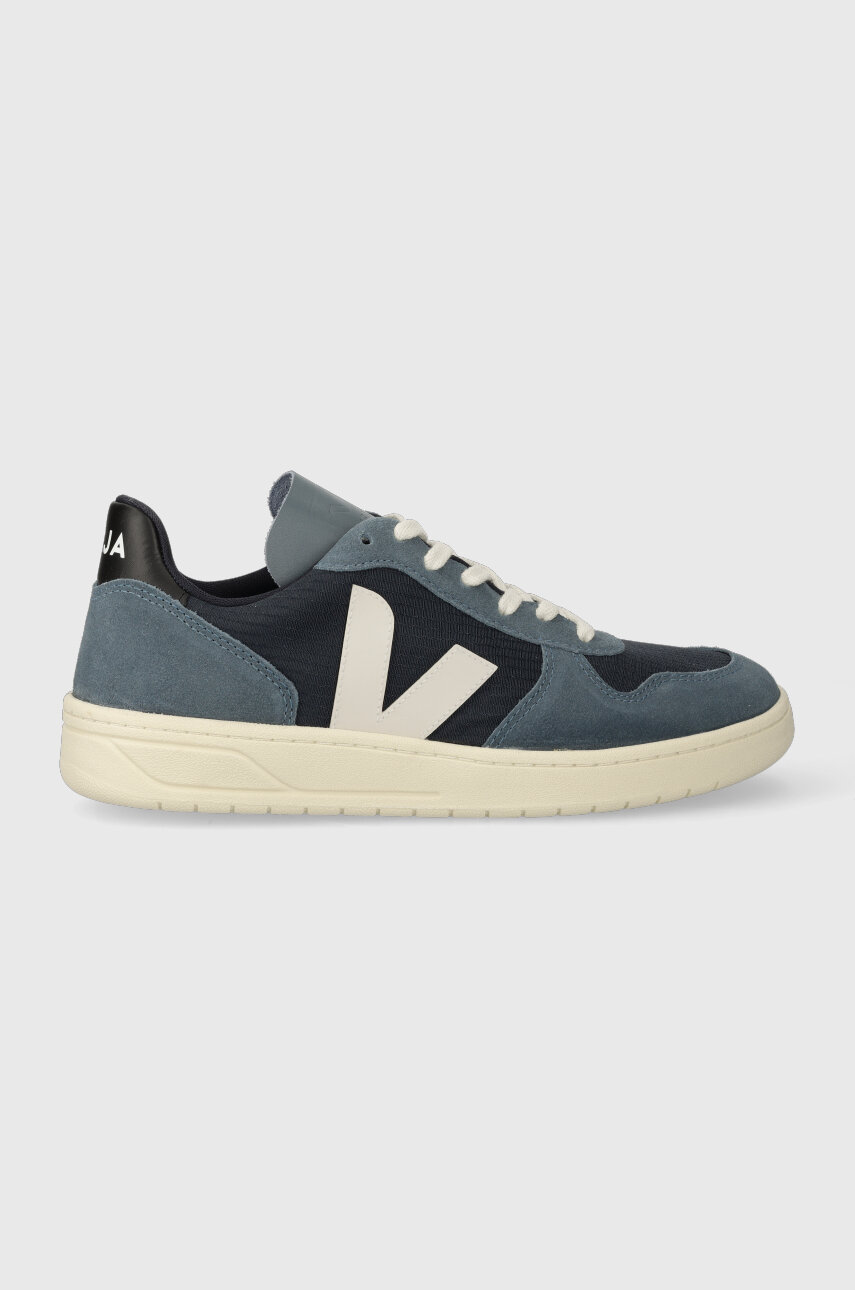 navy blue veja sneakers