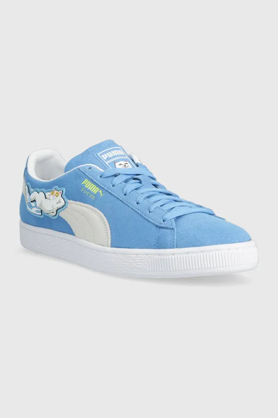 Puma sneakers in camoscio Puma x RIPNDIP blu