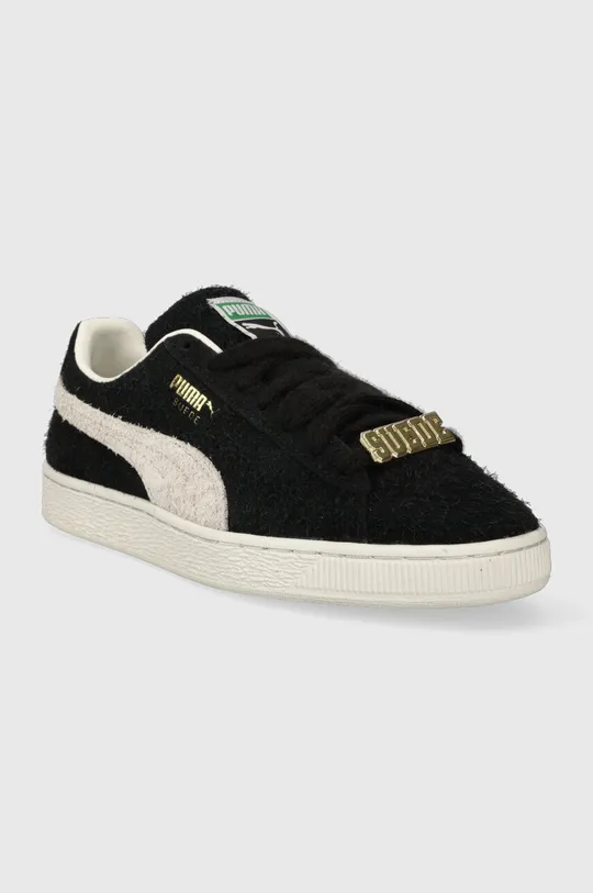 Semišové sneakers boty Puma černá