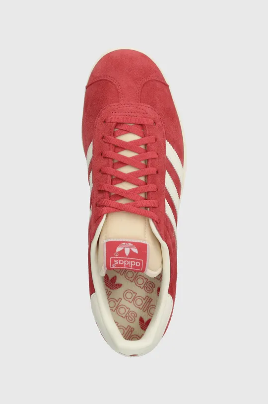 κόκκινο Σουέτ αθλητικά παπούτσια adidas Originals Gazelle