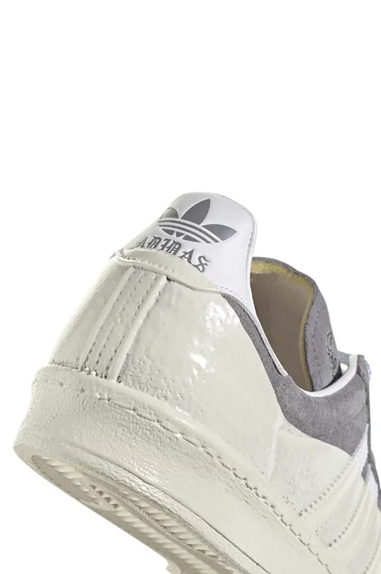 gray adidas Originals leather sneakers Campus 80s Cali Dewitt