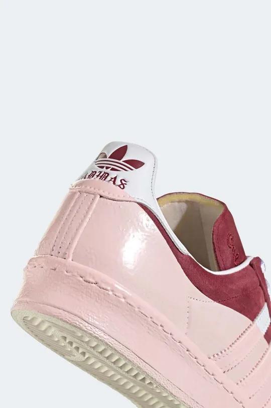 bordowy adidas Originals sneakersy skórzane Campus 80s Cali Dewitt