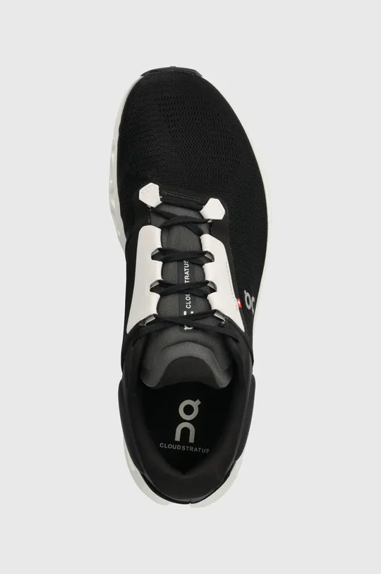 black On-running sneakers Cloudstratus 3