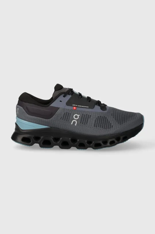 gray On-running running shoes Cloudstratus 3 Men’s