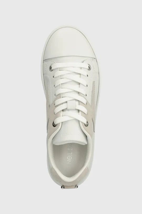 white Neil Barett leather sneakers DURAN