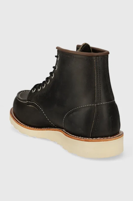 Red Wing leather shoes 6-INCH Classic Moc Uppers: Natural leather Inside: Natural leather Outsole: Synthetic material