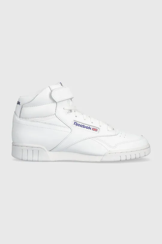 white Reebok leather sneakers EX-O-FIT Hi Men’s