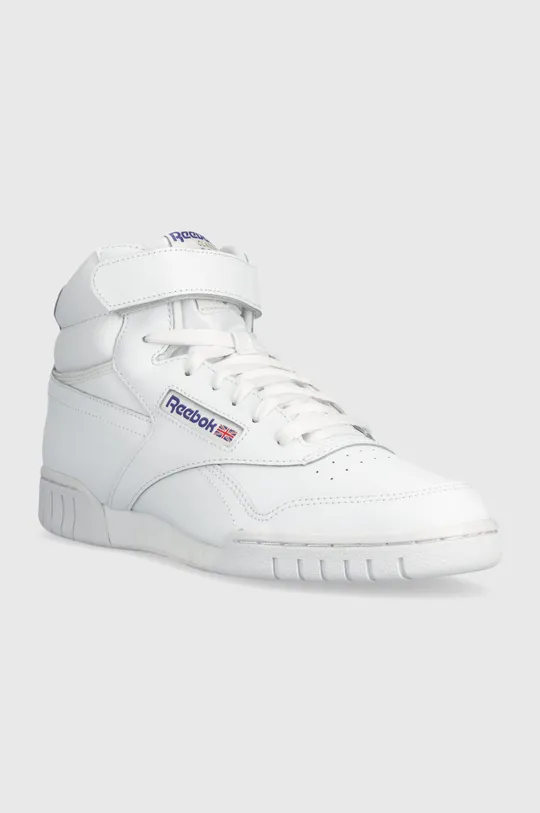 Reebok sneakers din piele EX-O-FIT Hi alb