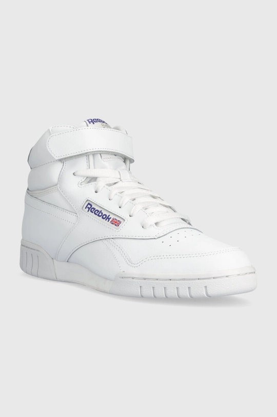 Кожаные кроссовки Reebok EX-O-FIT Hi белый