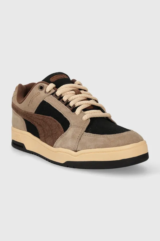 Puma sneakers in camoscio Slipstream Lo Texture marrone