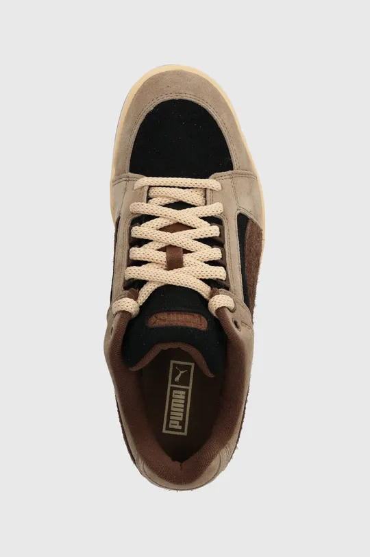 brown Puma suede sneakers Slipstream Lo Texture