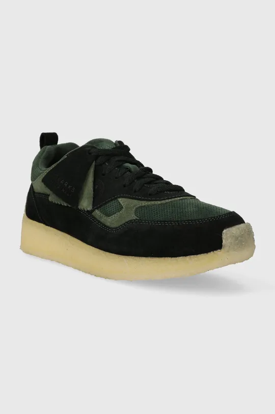 Clarks suede sneakers x Ronnie Fieg Lockhill green