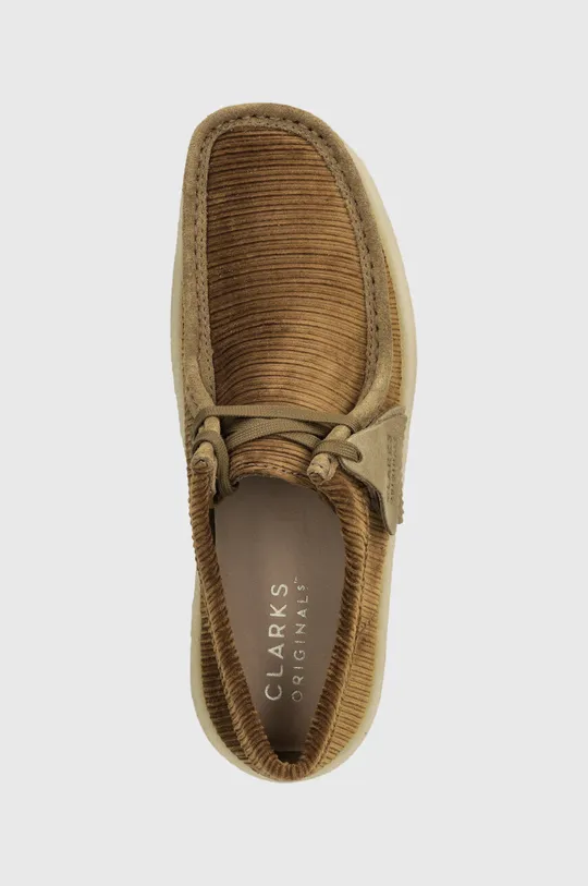 brown Clarks shoes Wallabee Cup