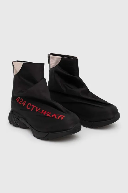 Sneakers boty 424 černá