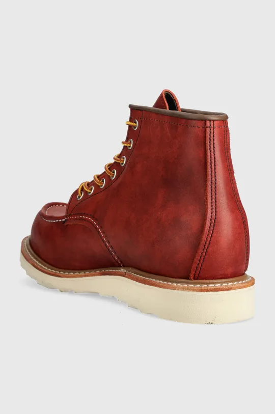 Red Wing leather shoes Moc Toe Uppers: Natural leather Inside: Natural leather Outsole: Synthetic material