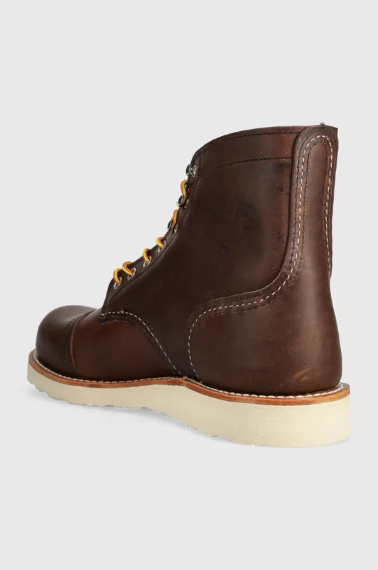 Red Wing leather shoes Iron Ranger Traction Tred Uppers: Natural leather Inside: Natural leather Outsole: Synthetic material
