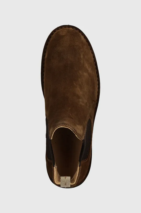 brown Astorflex suede chelsea boots BITFLEX