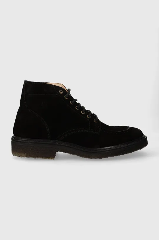 negru Astorflex pantofi de piele întoarsă NUVOFLEX De bărbați