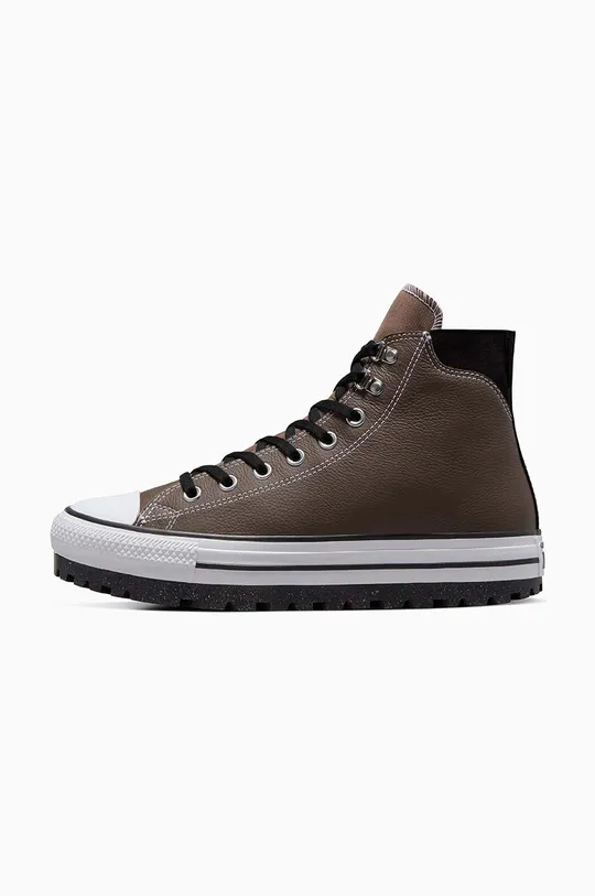 brown Converse leather trainers Chuck Taylor AS City Trek Waterproof