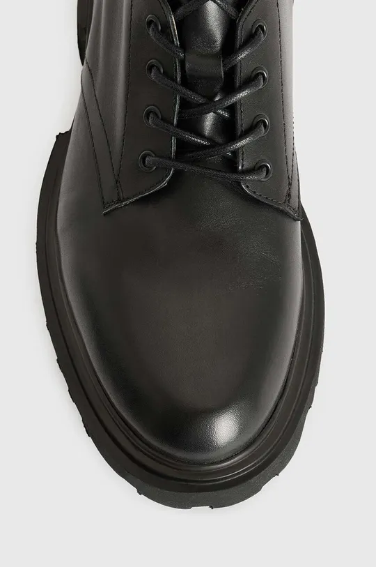 Kožne cipele AllSaints Vaughan Boot Vanjski dio: Prirodna koža Unutrašnji dio: Prirodna koža Potplat: Guma