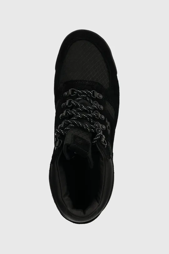 negru New Balance sneakers din piele întoarsă