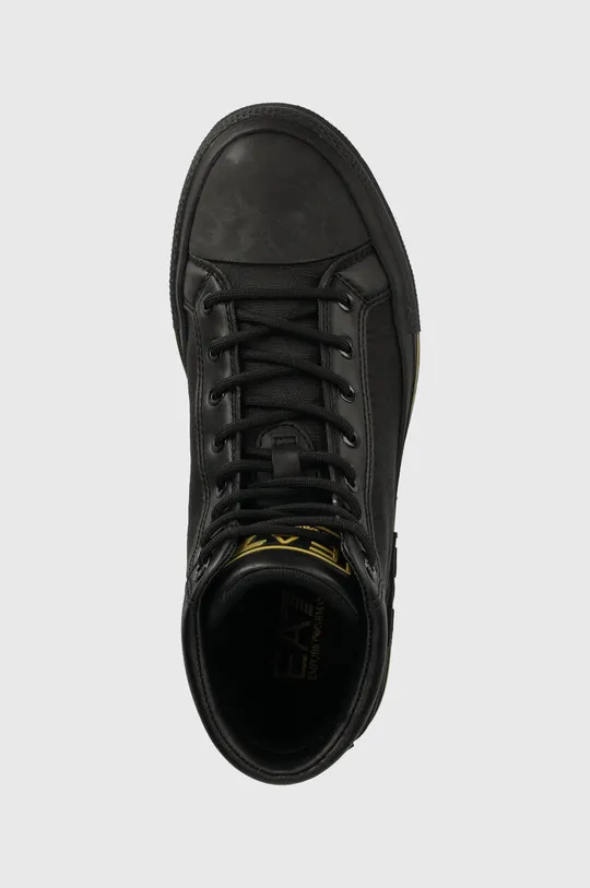 μαύρο Πάνινα παπούτσια EA7 Emporio Armani