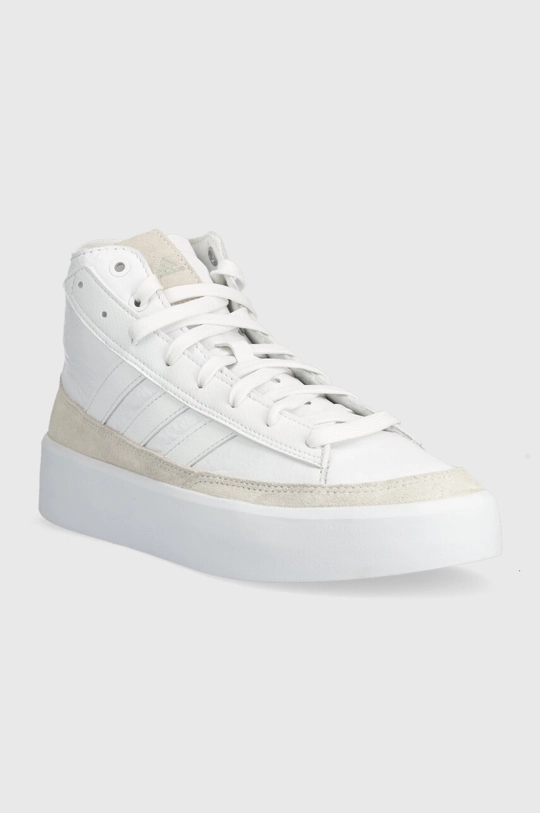 adidas scarpe da ginnastica in pelle bianco