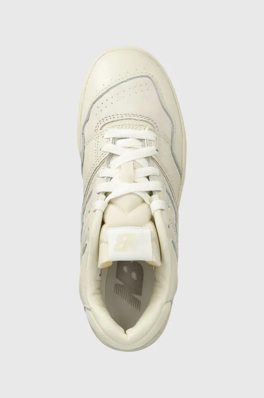 beige New Balance sneakers in pelle BB550PWD