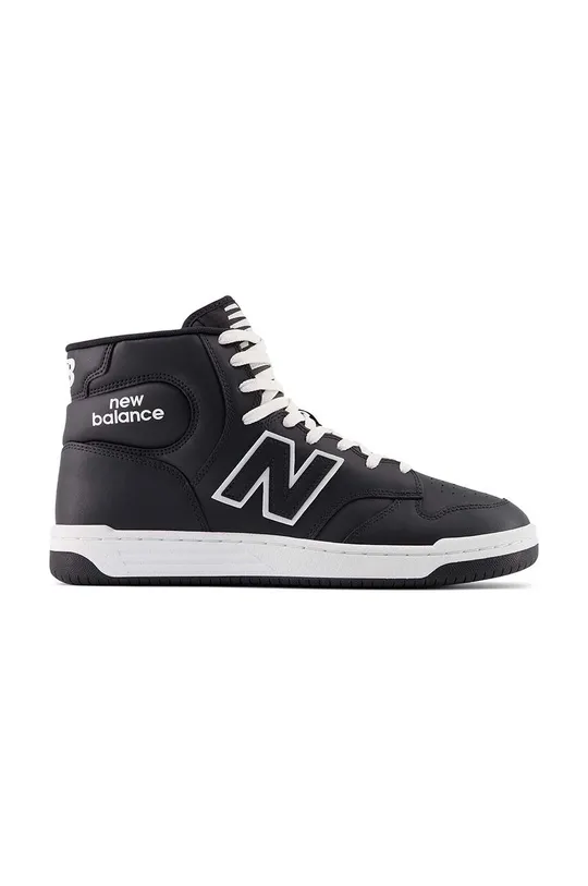 fekete New Balance bőr sportcipő BB480COB Uniszex