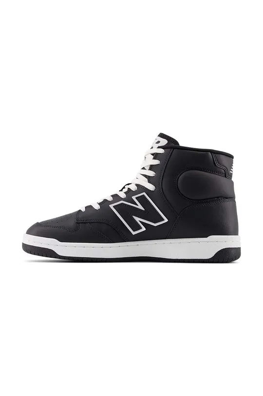 New Balance sneakersy skórzane BB480COB Cholewka: Materiał tekstylny, Skóra naturalna, Wnętrze: Materiał tekstylny, Podeszwa: Materiał syntetyczny