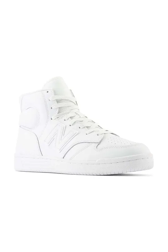 New Balance sneakersy skórzane BB480COC biały