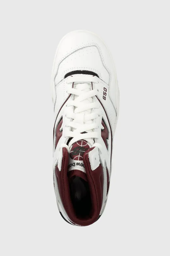 λευκό Δερμάτινα αθλητικά παπούτσια New Balance BB650RCH