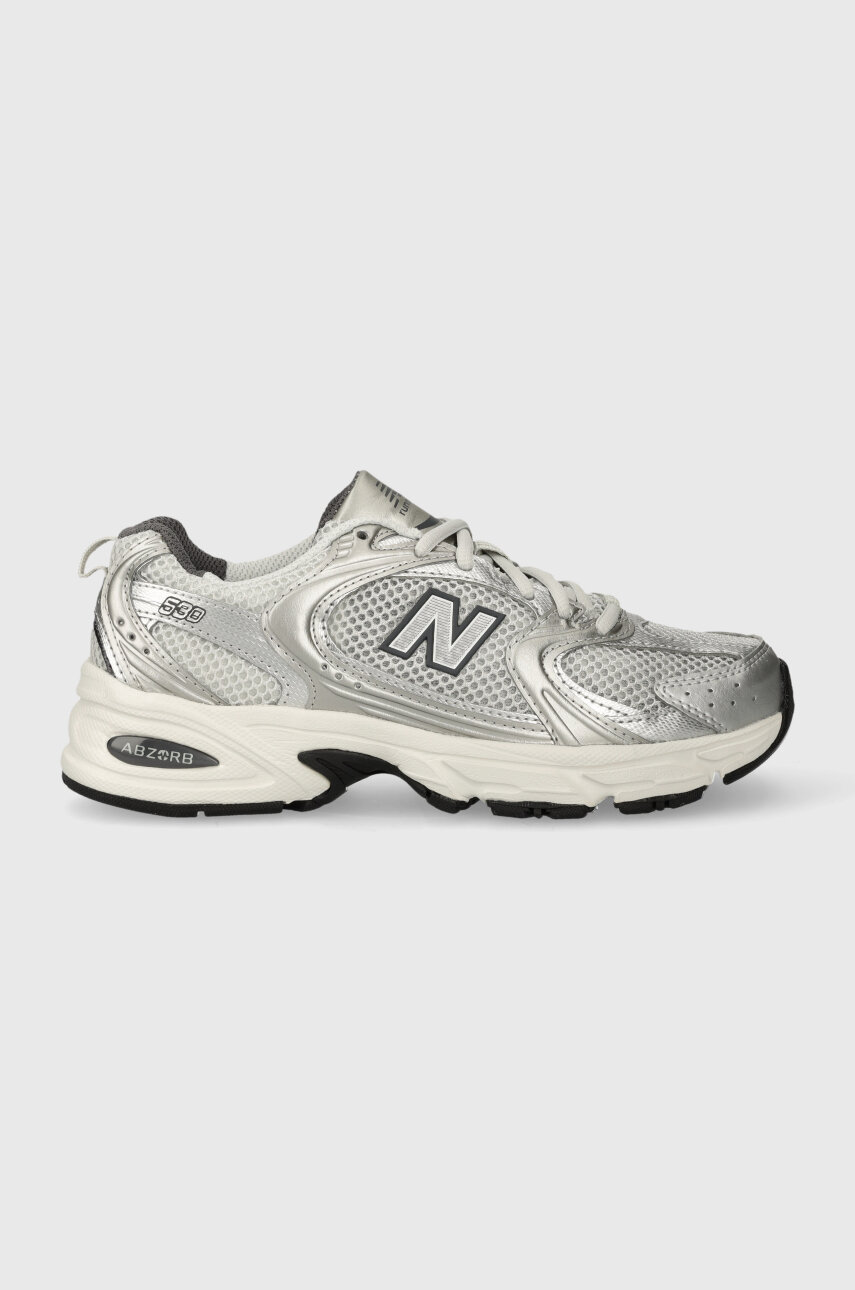 srebrna Superge New Balance MR530LG Unisex