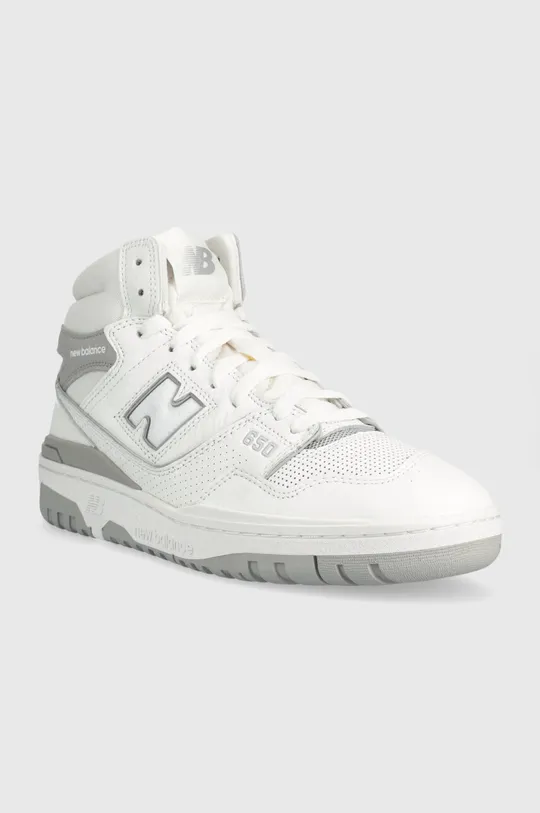 New Balance sneakers din piele BB650RVW alb