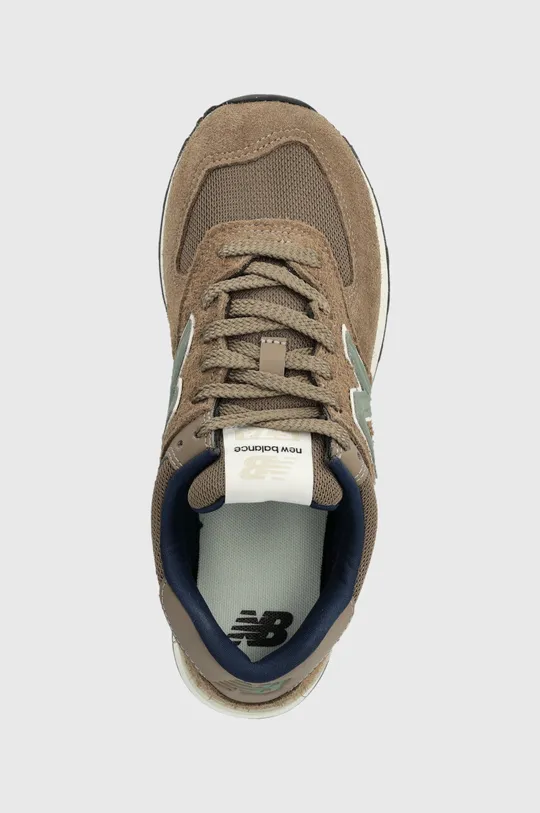 hnedá Tenisky New Balance U574SBB