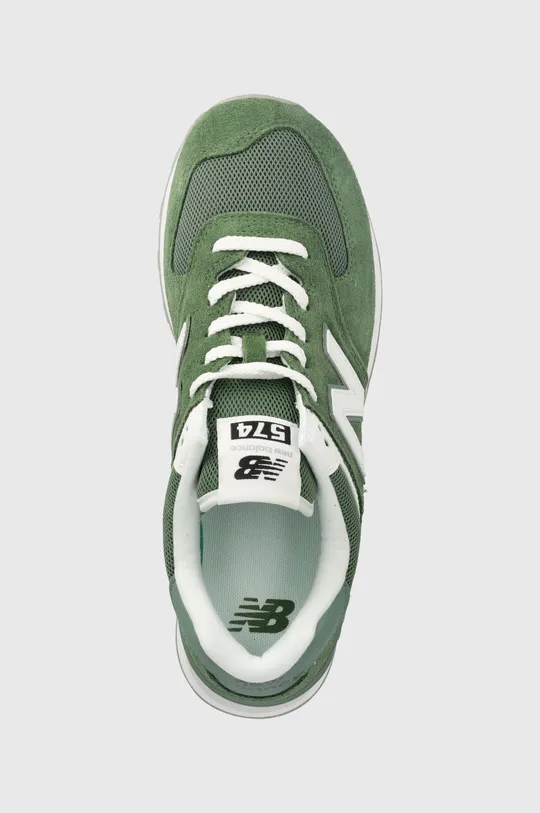 green New Balance sneakers 574