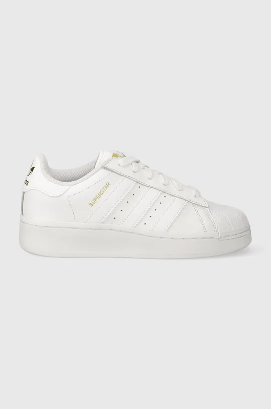 white adidas Originals leather sneakers Superstar Unisex